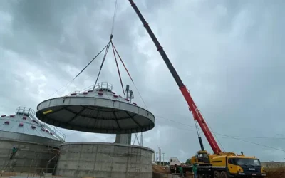 Aluguel de guindaste para transporte de cargas pesadas