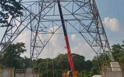 Aluguel de Guindastes para Linhas de Transmissão: A Base Invisível da Energia