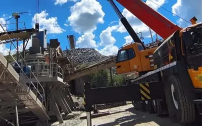 Içamento de Britador com Guindaste: Segurança e Precisão em Operações Industriais