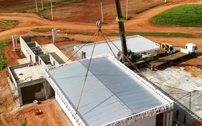 Içamento de Coberturas com Guindaste: Precisão e Segurança em Grandes Estruturas